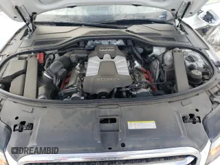 2013 Audi A8 L 3.0L with VIN WAURGAFD8DN012566, listed as a Copart auction lot 42654125 with 84,315 mi miles and Salvage Title. Bid and sale history available at carsss.com. Image 12.