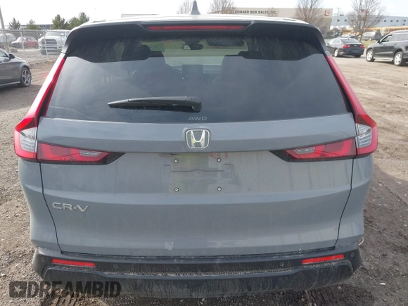 2025 Honda CR-V EX-L with VIN 2HKRS4H76SH441681, listed as a IAAI auction lot 41827882 with 4,464 mi miles and . Bid and sale history available at DreamBid. Image 16.
