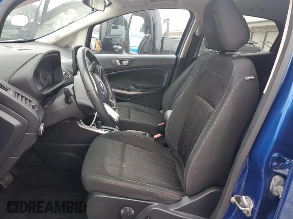 2020 Ford EcoSport SE with VIN MAJ6S3GL3LC353590, listed as a Copart auction lot 45317595 with 89,611 mi miles and Salvage Title. Bid and sale history available at DreamBid. Image 7.