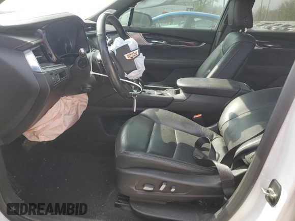 2022 Cadillac XT6 Premium Luxury with VIN 1GYKPDRS0NZ117512, listed as a Copart auction lot 53599905 with 47,066 mi miles and Salvage Title. Bid and sale history available at carsss.com. Image 7.