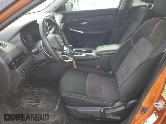2020 Nissan Sentra SR with VIN 3N1AB8DV7LY217142, listed as a Copart auction lot 50241005 with 105,559 mi miles and Salvage Title. Bid and sale history available at DreamBid. Image 7.