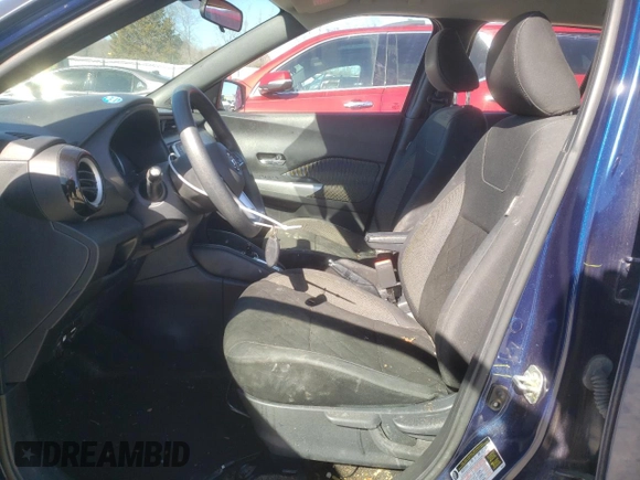 2020 Nissan Kicks SV with VIN 3N1CP5CV6LL532814, listed as a Copart auction lot 45410675 with 125,017 mi miles and Salvage Title. Bid and sale history available at carsss.com. Image 7.