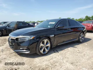 2018 Honda Accord Touring with VIN 1HGCV2F90JA014316, listed as a Copart auction lot 56328875 with 54,490 mi miles and Salvage title. Bid and sale history available at DreamBid. Image 1.