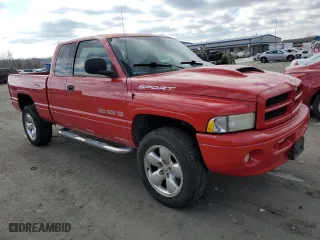 2000 Dodge Ram 1500 with VIN 3B7HF13Z4YG125687, listed as a Copart auction lot 42504674 with 125,178 mi miles and Salvage Title. Bid and sale history available at carsss.com. Image 4.