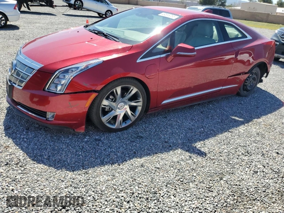 2014 Cadillac ELR z VIN 1G6RR1E43EU601792, wystawiony jako Copart lot #49656065 z przebiegiem 16 121 mil mil oraz Szkody całkowita. Historia ofert i sprzedaży dostępna na DreamBid. Obrazek 1.
