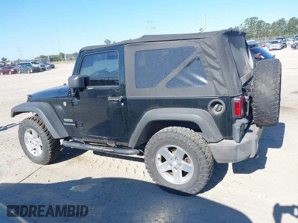 2012 Jeep Wrangler Sport with VIN 1C4AJWAG0CL247103, listed as a IAAI auction lot 42181637 with 159,003 mi miles and . Bid and sale history available at DreamBid. Image 15.