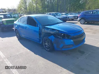 2016 Dodge Dart SE with VIN 1C3CDFAA2GD750339, listed as a IAAI auction lot 41985802 with 139,419 mi miles. Bid and sale history available at carsss.com. Image 1.