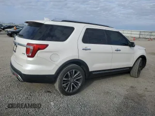 2016 Ford Explorer Platinum with VIN 1FM5K8HT3GGC56465, listed as a Copart auction lot 85738504 with 98,290 mi miles and Salvage Title. Bid and sale history available at DreamBid. Image 3.