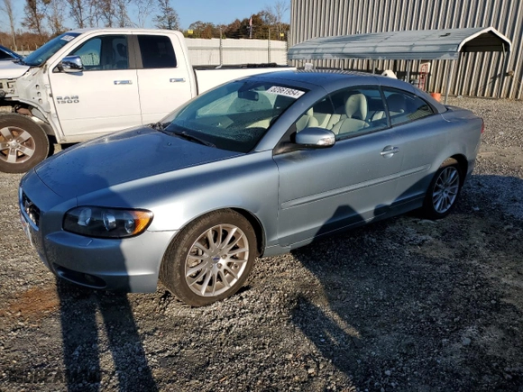 2009 Volvo C70 with VIN YV1MC67279J072575, listed as a Copart auction lot 82661954 with 42,655 mi miles and Non Repairable. Bid and sale history available at carsss.com. Image 1.