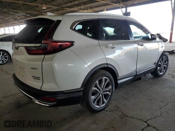 2022 Honda CR-V Touring z VIN 5J6RT6H90NL053771, wystawiony jako Copart lot #51276025 z przebiegiem Nie podano mil oraz Szkoda całkowita • Salvage title. Historia ofert i sprzedaży dostępna na DreamBid. Obrazek 3.