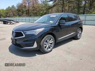2019 Acura RDX w/Technology Pkg with VIN 5J8TC2H55KL032025, listed as a Copart auction lot 52914893 with 20,826 mi miles. Bid and sale history available at carsss.com. Image 1.