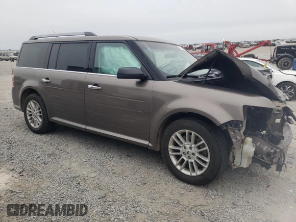 2019 Ford Flex SEL with VIN 2FMGK5C81KBA10332, listed as a Copart auction lot 76358444 with 132,371 mi miles and Salvage Title. Bid and sale history available at carsss.com. Image 4.