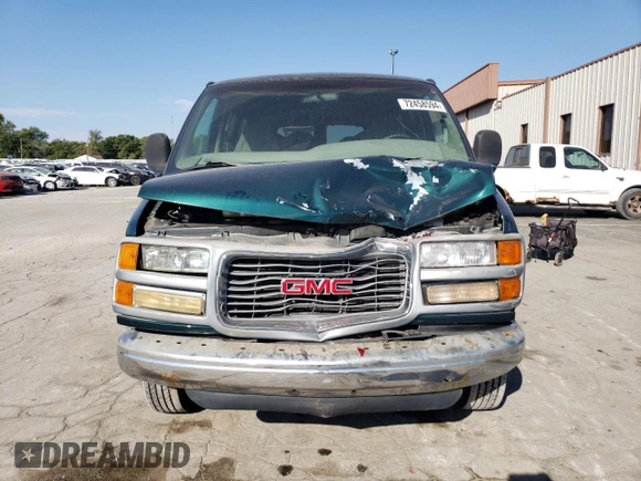 1997 GMC Savana z VIN 1GJGG25R1V1073885, wystawiony jako Copart lot #72458594 z przebiegiem 189 209 mil mil oraz Szkoda całkowita • Salvage title. Historia ofert i sprzedaży dostępna na DreamBid. Obrazek 5.