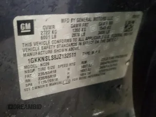 2018 GMC Acadia SLE z VIN 1GKKNSLS8JZ132511, wystawiony jako Copart lot #46825975 z przebiegiem 117 849 mil mil oraz Szkoda całkowita • Salvage title. Historia ofert i sprzedaży dostępna na DreamBid. Obrazek 14.