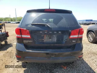 2015 Dodge Journey R/T z VIN 3C4PDDEG5FT740400, wystawiony jako Copart lot #57029715 z przebiegiem 110 192 mil mil oraz Czysty tytuł • Clean title. Historia ofert i sprzedaży dostępna na DreamBid. Obrazek 6.