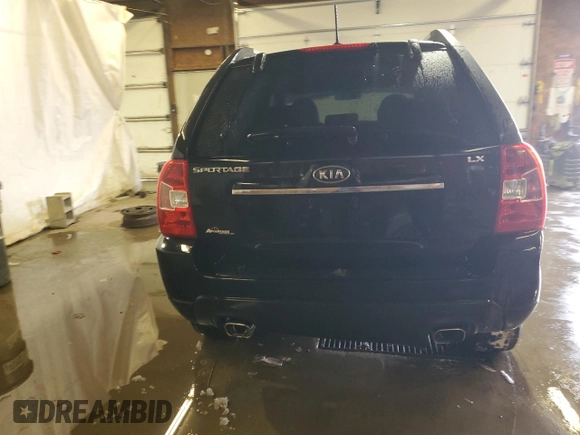 2009 Kia Sportage LX with VIN KNDJF724797567810, listed as a Copart auction lot 42012625 with Not Provided miles and Salvage Title. Bid and sale history available at DreamBid. Image 6.