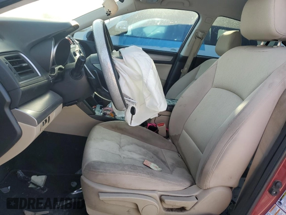 2015 Subaru Legacy 2.5i with VIN 4S3BNAA65F3009397, listed as a Copart auction lot 50464815 with 170,100 mi miles and Salvage Title. Bid and sale history available at DreamBid. Image 7.