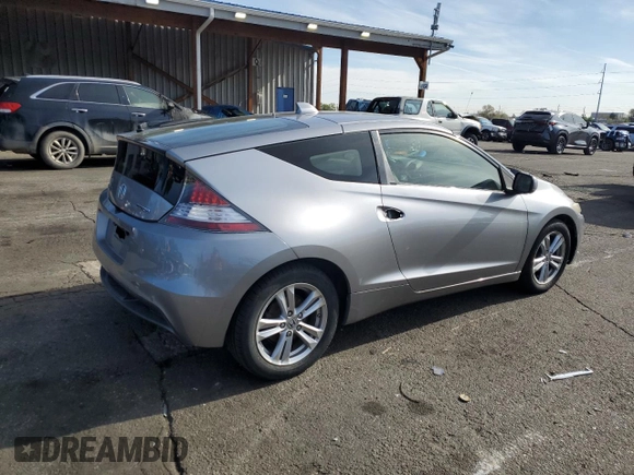 2012 Honda CR-Z EX with VIN JHMZF1D62CS003452, listed as a Copart auction lot 54346675 with 121,727 mi miles and Salvage Title. Bid and sale history available at DreamBid. Image 3.