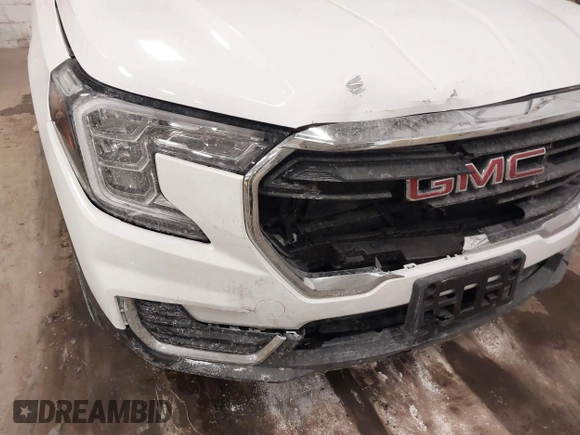 2023 GMC Terrain SLE z VIN 3GKALTEG4PL169930, wystawiony jako IAAI lot #41506508 z przebiegiem 13 728 mil mil oraz . Historia ofert i sprzedaży dostępna na DreamBid. Obrazek 6.