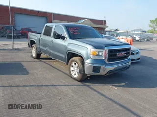2014 GMC Sierra 1500 with VIN 3GTU2TEH7EG195271, listed as a IAAI auction lot 42052094 with 177,574 mi miles. Bid and sale history available at carsss.com. Image 1.