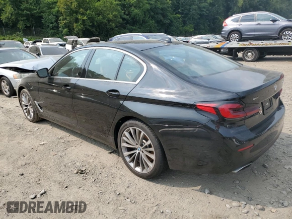 2023 BMW 5 Series 540i xDrive with VIN WBA73BJ05PWY16917, listed as a Copart auction lot 66885104 with 13,421 mi miles and Salvage Title. Bid and sale history available at carsss.com. Image 2.