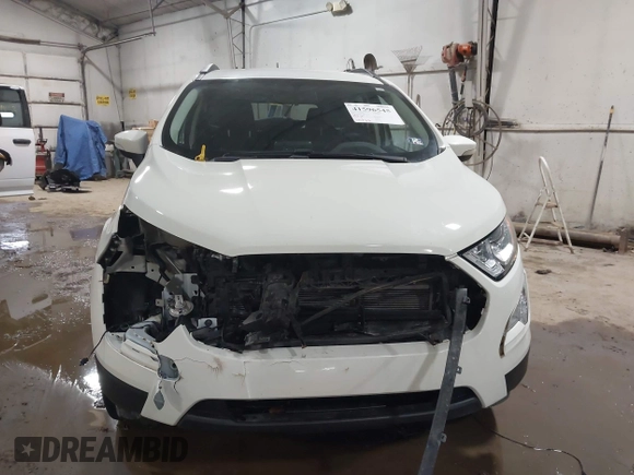 2022 Ford EcoSport SE with VIN MAJ6S3GL6NC469837, listed as a IAAI auction lot 41596545 with 18,788 mi miles and . Bid and sale history available at DreamBid. Image 13.