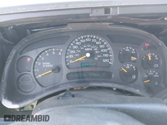 2004 Chevrolet Avalanche Z66 with VIN 3GNEC12TX4G258125, listed as a IAAI auction lot 40665236 with 219,016 mi miles and . Bid and sale history available at DreamBid. Image 7.
