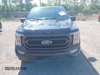 2023 Ford F-150 XL with VIN 1FTEW1C54PFB84125, listed as a IAAI auction lot 42045019 with 43,376 mi miles. Bid and sale history available at carsss.com. Image 12.