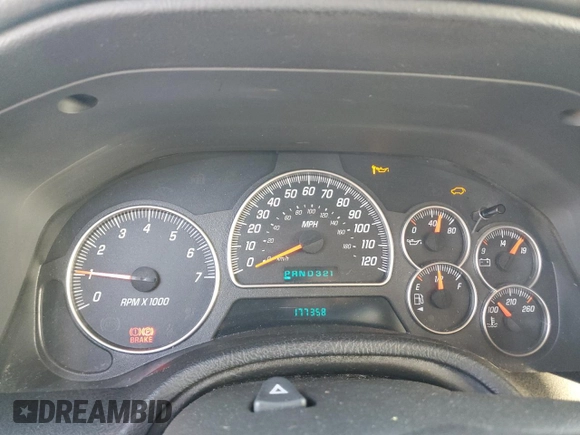 2005 GMC Envoy SLT with VIN 1GKDS13S752379805, listed as a Copart auction lot 80381734 with 177,358 mi miles and Clean Title. Bid and sale history available at carsss.com. Image 9.