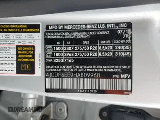 2017 Mercedes-Benz GLS 450 с VIN 4JGDF6EE9HA809960, выставлен на аукционе Copart как лот 49313075 с пробегом 81 999 миль миль и Списание • Salvage title. История ставок и продаж доступна на DreamBid. Изображение 14.