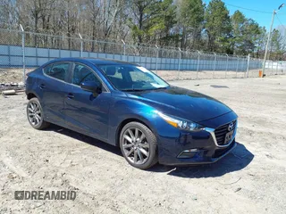 2018 Mazda 3 Touring with VIN 3MZBN1V36JM256934, listed as a IAAI auction lot 41828741 with 58,849 mi miles. Bid and sale history available at carsss.com. Image 1.