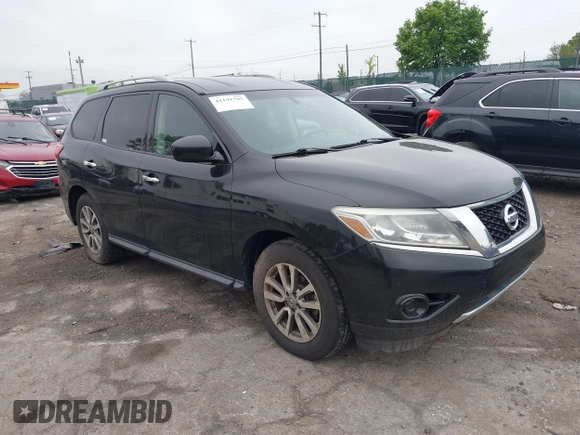 2015 Nissan Pathfinder SL z VIN 5N1AR2MM1FC662871, wystawiony jako IAAI lot #42191795 z przebiegiem 149 552 mil mil oraz . Historia ofert i sprzedaży dostępna na DreamBid. Obrazek 1.