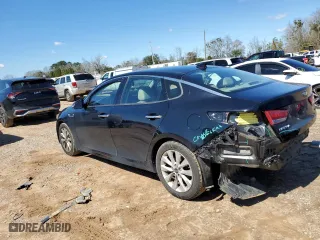 2016 Kia Optima EX with VIN 5XXGU4L32GG062427, listed as a Copart auction lot 46433225 with 98,261 mi miles and Salvage Title. Bid and sale history available at carsss.com. Image 2.