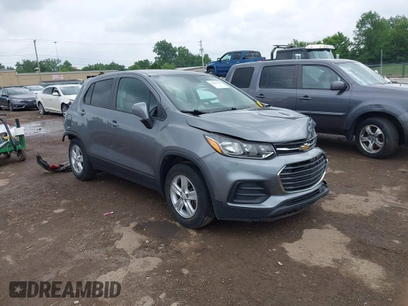 2020 Chevrolet Trax LS with VIN 3GNCJKSB3LL154785, listed as a IAAI auction lot 42523242 with 31,038 mi miles and . Bid and sale history available at DreamBid. Image 1.