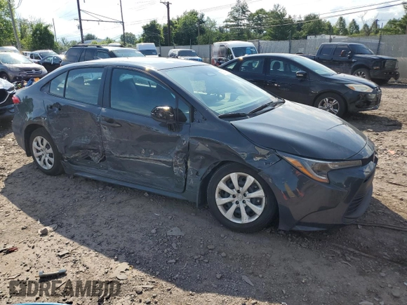 2024 Toyota Corolla LE with VIN 5YFB4MDE6RP109947, listed as a Copart auction lot 61625585 with 12,509 mi miles and Salvage title. Bid and sale history available at DreamBid. Image 4.