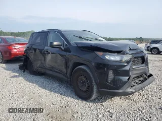 2019 Toyota RAV4 LE with VIN JTMH1RFV8KD039728, listed as a Copart auction lot 59669035 with 100,355 mi miles and Salvage title. Bid and sale history available at DreamBid. Image 4.