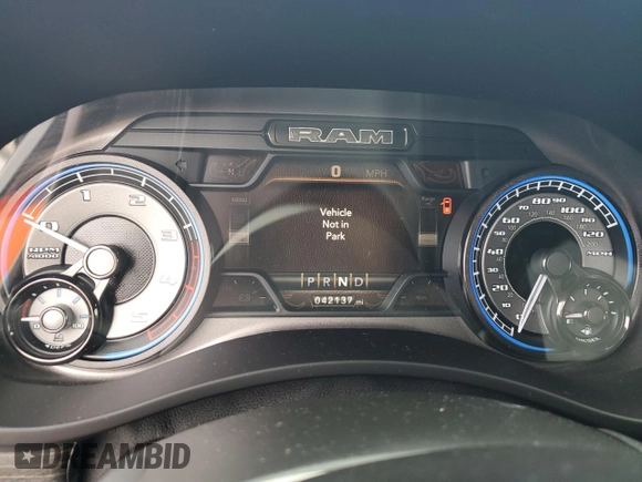 2022 Ram 2500 Limited with VIN 3C6UR5TL3NG162080, listed as a Copart auction lot 76004814 with 42,137 mi miles and Salvage title. Bid and sale history available at DreamBid. Image 9.