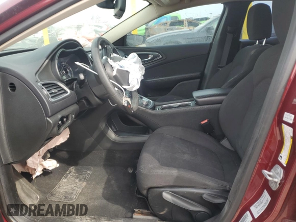 2015 Chrysler 200 Limited with VIN 1C3CCCAB5FN618761, listed as a Copart auction lot 47644505 with 136,155 mi miles and Salvage title. Bid and sale history available at DreamBid. Image 7.