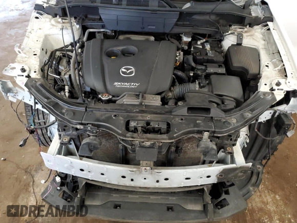 2018 Mazda CX-5 Grand Touring with VIN JM3KFBDM6J0455993, listed as a Copart auction lot 61414275 with 77,570 mi miles and Salvage title. Bid and sale history available at DreamBid. Image 12.