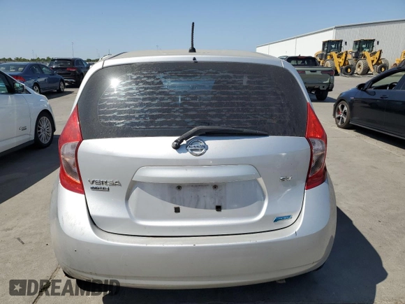 2015 Nissan Note S with VIN 3N1CE2CP1FL369726, listed as a Copart auction lot 59230855 with 158,661 mi miles and Salvage title. Bid and sale history available at DreamBid. Image 6.