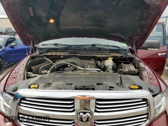 2017 Ram 1500 Big Horn with VIN 3C6RR6LT8HG592414, listed as a Copart auction lot 53970495 with 166,520 mi miles and Clean title. Bid and sale history available at DreamBid. Image 11.