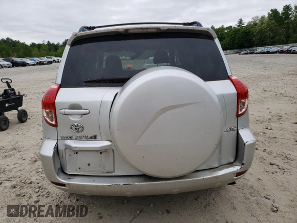 2007 Toyota RAV4 Limited with VIN JTMBD31V775090107, listed as a Copart auction lot 57168895 with 180,950 mi miles and Clean title. Bid and sale history available at DreamBid. Image 6.