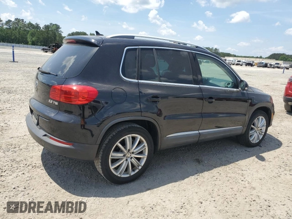2012 Volkswagen Tiguan SEL with VIN WVGAV7AX2CW605399, listed as a Copart auction lot 55201935 with 128,527 mi miles and Clean Title. Bid and sale history available at DreamBid. Image 3.
