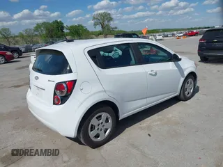 2014 Chevrolet Sonic LS with VIN 1G1JA6SH5E4171729, listed as a IAAI auction lot 42271221 with 58,117 mi miles and . Bid and sale history available at DreamBid. Image 4.