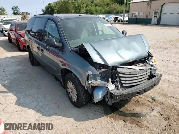 2006 Chrysler Town & Country LWB LX with VIN 1A4GP44R26B568560, listed as a Copart auction lot 70609934 with 257,935 mi miles and Salvage Title. Bid and sale history available at carsss.com. Image 12.