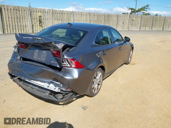 2015 Lexus IS 250 with VIN JTHBF1D27F5076348, listed as a IAAI auction lot 42322715 with 169,582 mi miles and . Bid and sale history available at DreamBid. Image 4.