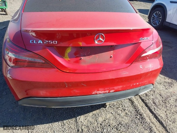 2018 Mercedes-Benz CLA with VIN WDDSJ4GB5JN520810, listed as a IAAI auction lot 40766094 with NaN miles. Bid and sale history available at carsss.com. Image 18.
