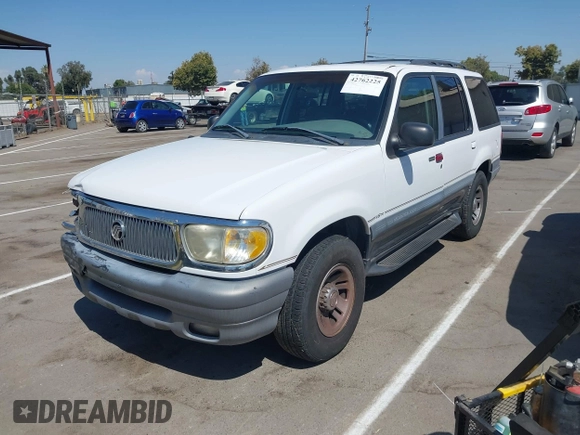 1998 Mercury Mountaineer with VIN 4M2ZU52P9WUJ11869, listed as a IAAI auction lot 42762225 with 241,105 mi miles and . Bid and sale history available at DreamBid. Image 2.