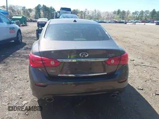 2014 Infiniti Q50 Premium with VIN JN1BV7ARXEM684719, listed as a IAAI auction lot 42122949 with 126,656 mi miles and . Bid and sale history available at DreamBid. Image 16.