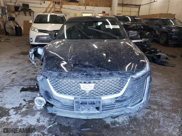 2020 Cadillac CT5 Premium Luxury with VIN 1G6DT5RK1L0133495, listed as a Copart auction lot 46067075 with 113,705 mi miles and Salvage Title. Bid and sale history available at carsss.com. Image 5.